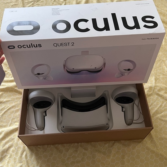 Oculus Quest 2 with Elite battery strap.